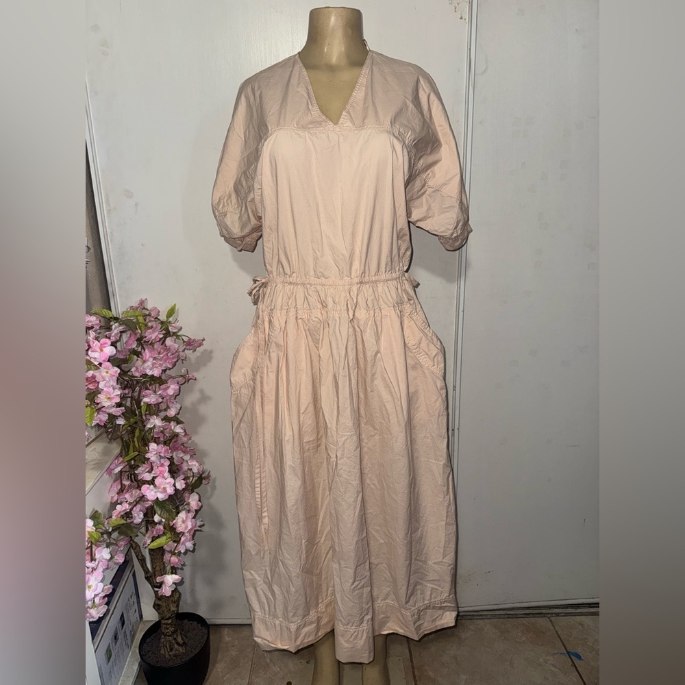 Zara SRPLS woman’s range maxi dress pale pink oversized size M - Picture 10 of 10